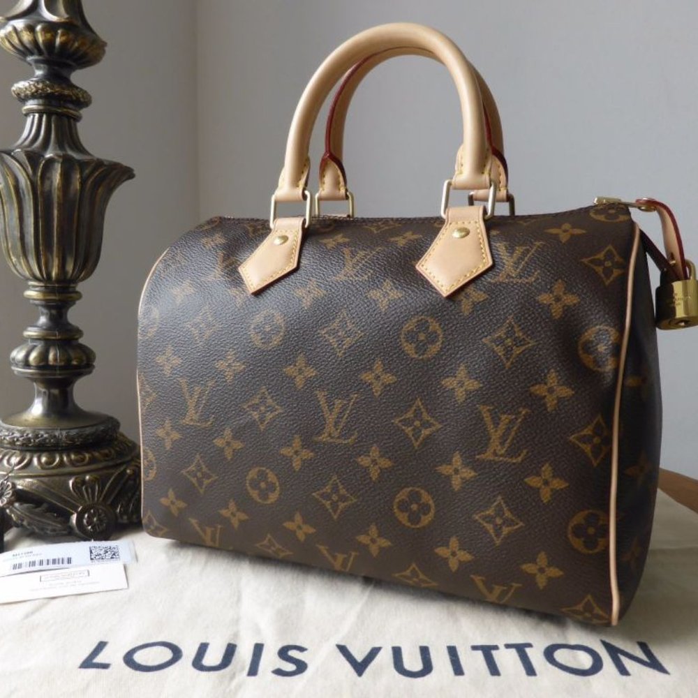 Brand New Authentic Louis Vuitton Speedy 25 Monogram Handbag